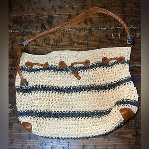 Brighton Straw HOBO bag Purse Woven Bag Tote